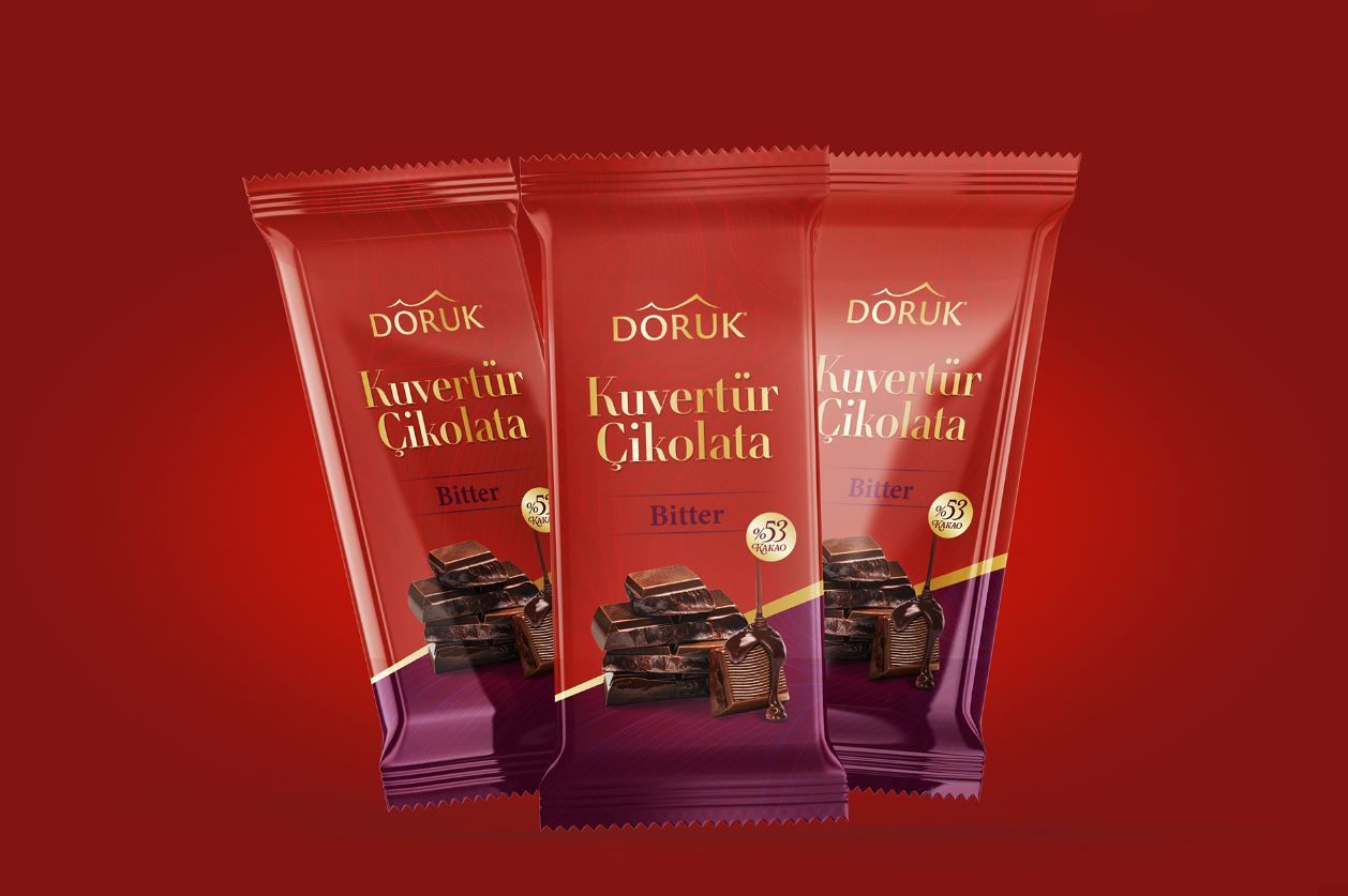 Bitter Kuvertür Çikolata 200 GR