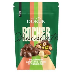Karışık Çerezli Sütlü Rocher Çikolata 80 GR