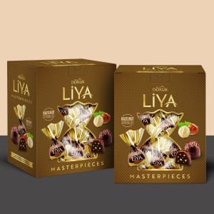 Liya Sütlü Fındıklı Bitter Krema Dolgulu 2 KG