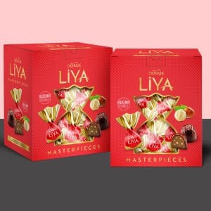 Liya Sütlü Fındıklı Krema Dolgulu 2 KG