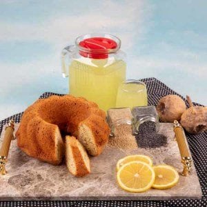 Aile Boyu Limonlu Haşhaşlı Kek 350 Gr