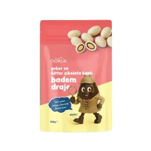 Bitter Çikolata Kaplı Badem Draje 150 GR