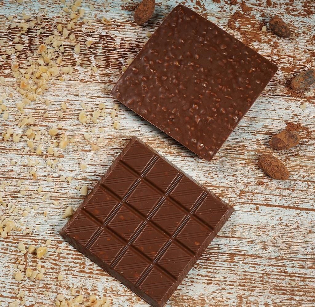 TABLET KARE PIRINC FINDIKLI CIKOLATA 80 GR