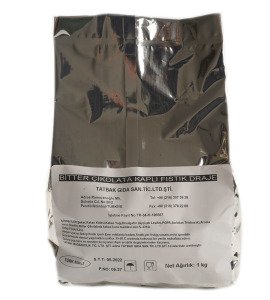 Mat Fıstık Draje (Pastalık) 1 Kg