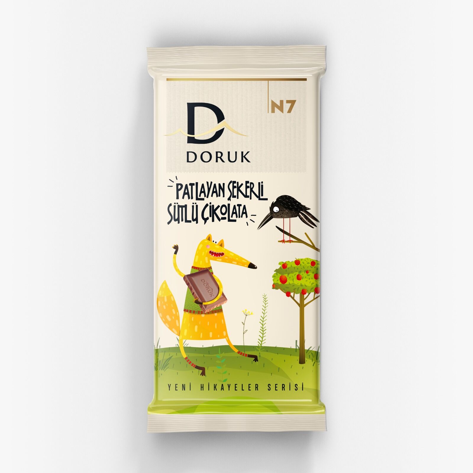 Patlayan Şekerli Çikolata 90GR