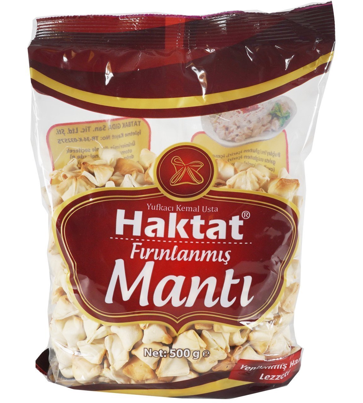 Fırınlanmış Mantı 500Gr
